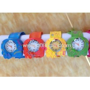 Digital Slap Bracelet Watch With Water Transfer For Gift