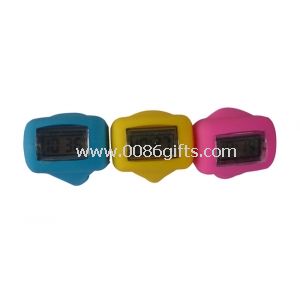 Reloj de anillo de dedo de goma de silicona