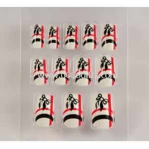 Acrílico seguro dedos falsos uñas artificiales Nail Art