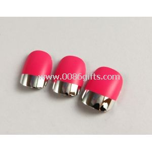 Silver plating Kids Fake Nails