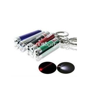 3-en-1 Super lampe de poche led lumière stylos avec corps en aluminium moulé
