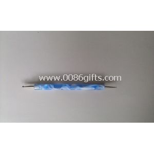 Astilla y azul dotter arte uñas arte herramienta con Material del Metal del clavo