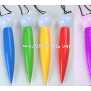 Flash ball logo projector pen