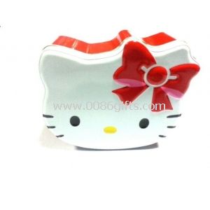 Hello Kitty lata caramelo de contenedores