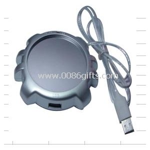 HUB 1,1 Edelstahl USB-Tassenwärmer