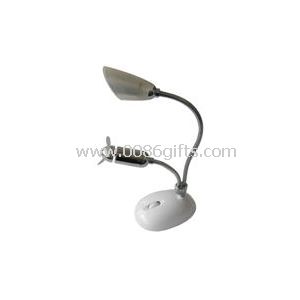 Argent mini puissant USB fanswith métal cou flexible