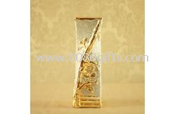 Heimtextilien Dekoration quadratische Öffnung Galvanik goldene vase