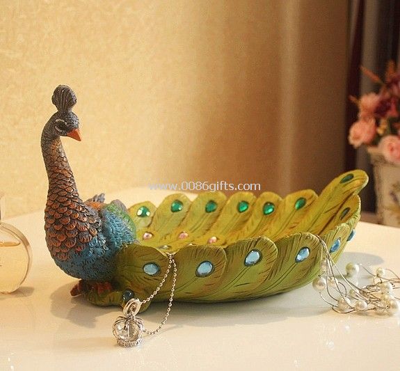 Der Pfau Obstteller