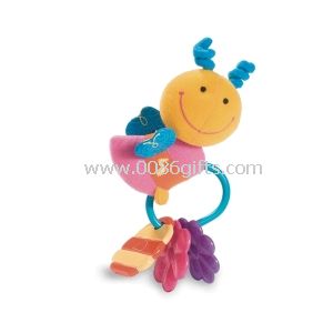 Baby Silikon Rassel Beißring
