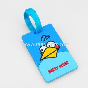 Popular custom rubber luggage tags