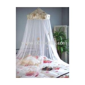 White Circular Double Mosquito Net