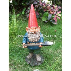 Cartoon designs miniature Funny Garden Gnomes