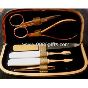 Signora stampa chiodo strumenti lmanicure set di bellezza adys