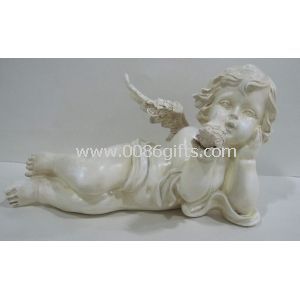 Cherubino di resina figurine collezionabili Angel