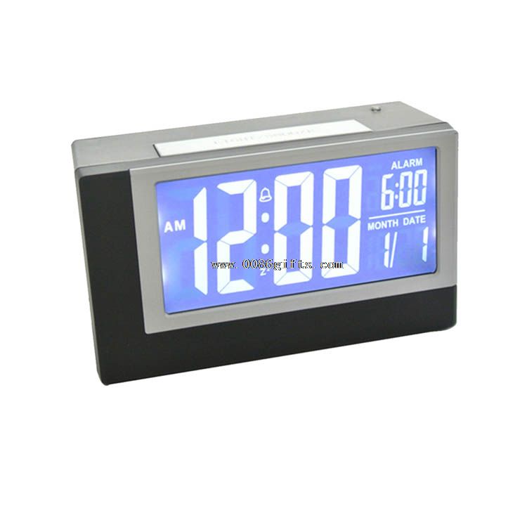 Reloj de luz cambiante del color