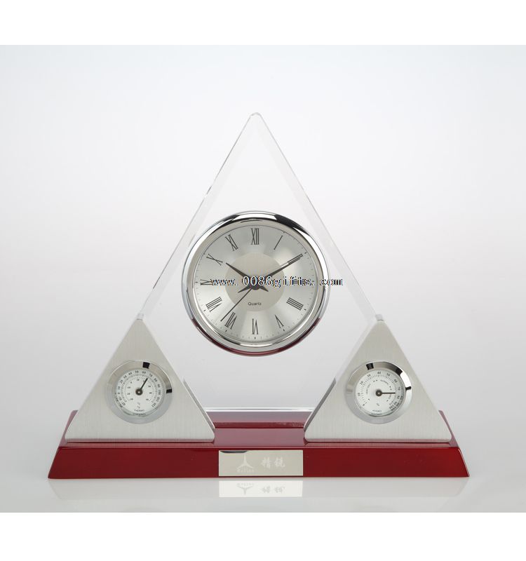 Desktop-Uhr mit thermometer