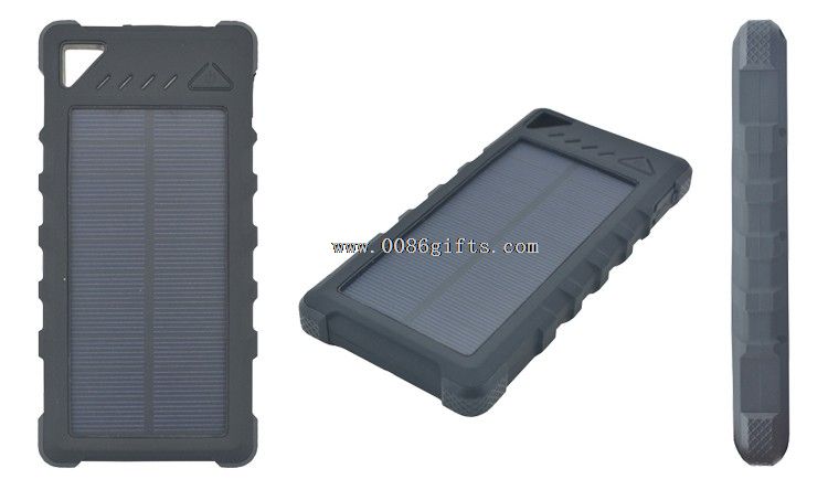 Беспроводная 16000mAh фонарик водонепроницаемый солнечное зарядное устройство