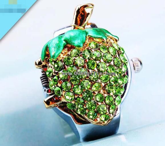 Reloj anillo fresa