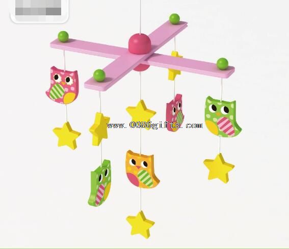 Hölzerne Baby Bett Spielzeug hängen