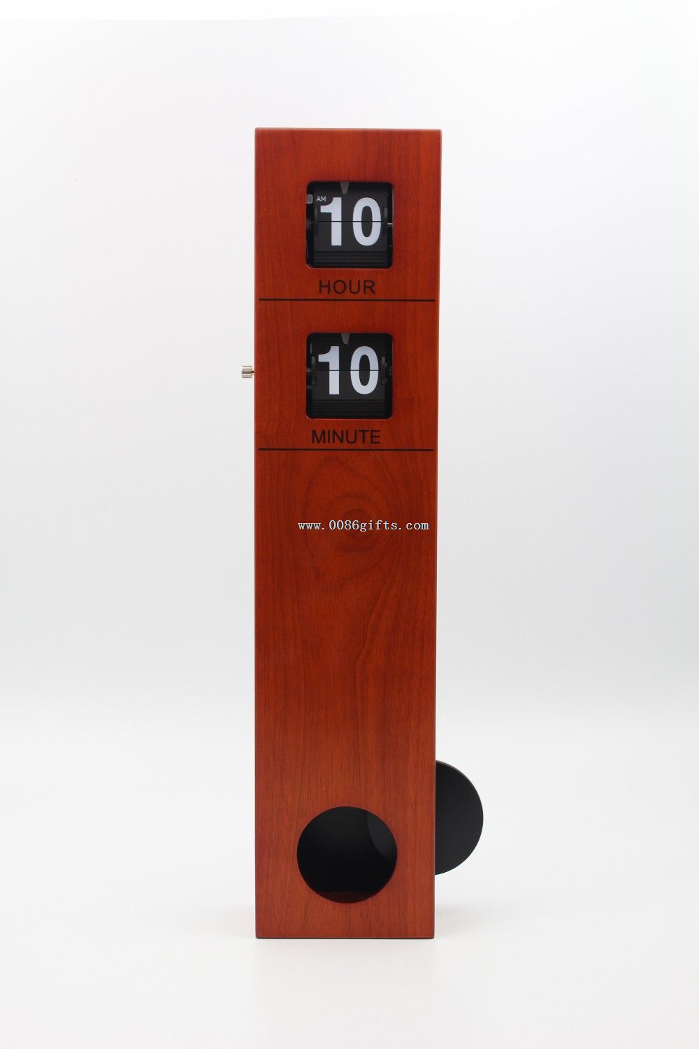 Reloj Flip de madera