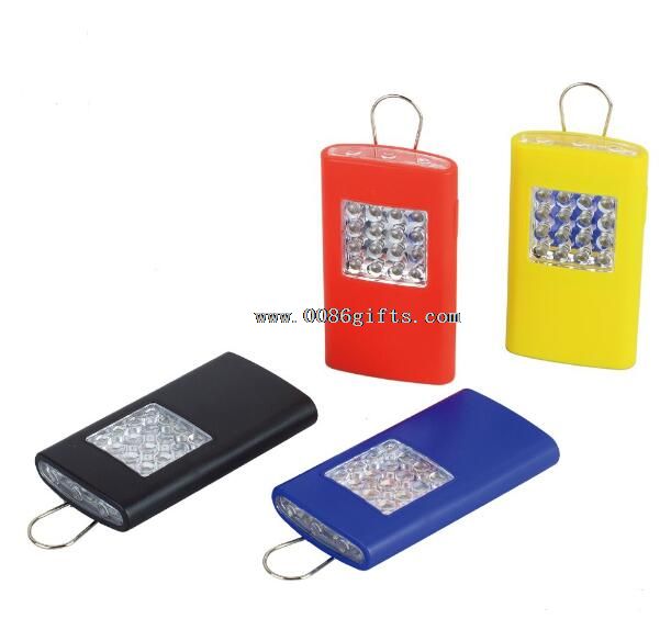 16 + 3 LED brillante estupendo camping colgar luz de trabajo
