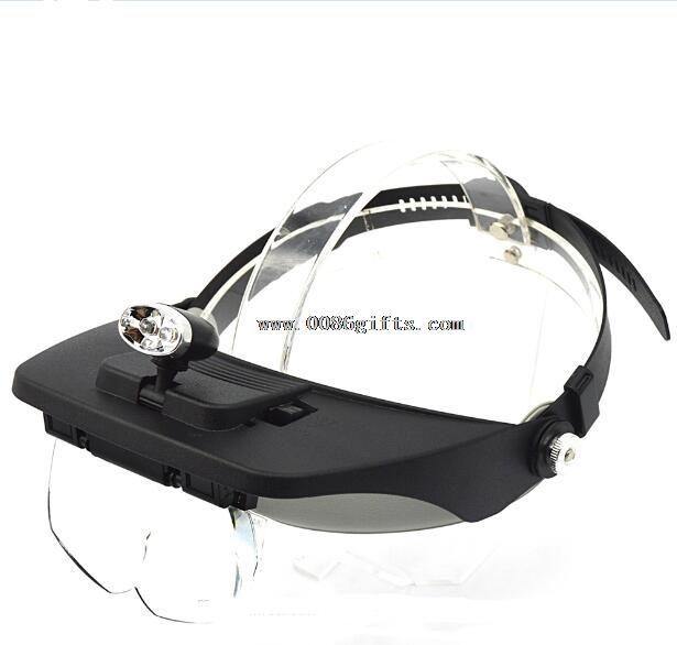 2 lámpara de LED iluminado cabeza ampliar