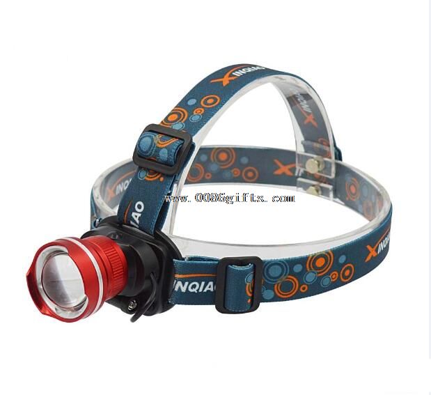 Batería recargable 3W led lámpara linterna