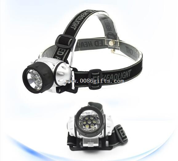 7LED bombilla alta brillante linterna frontal