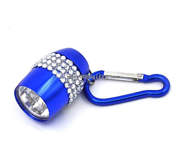 Mini Diamond 6 led linterna barato pequeño