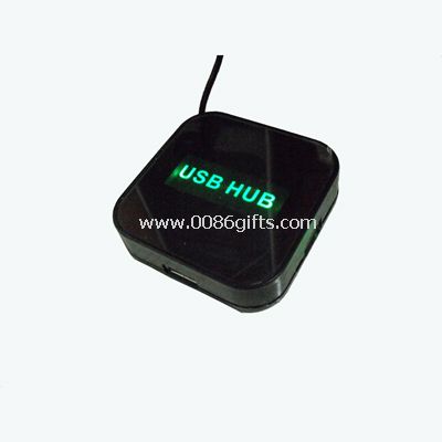 4 porte USB HUB con retroilluminazione a LED