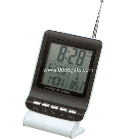 Rádio de calendário de mesa
