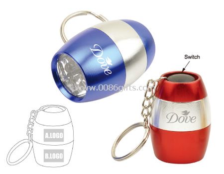 Luz del cañón metálico