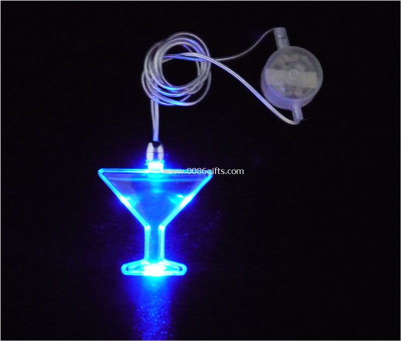 led flashing necklace