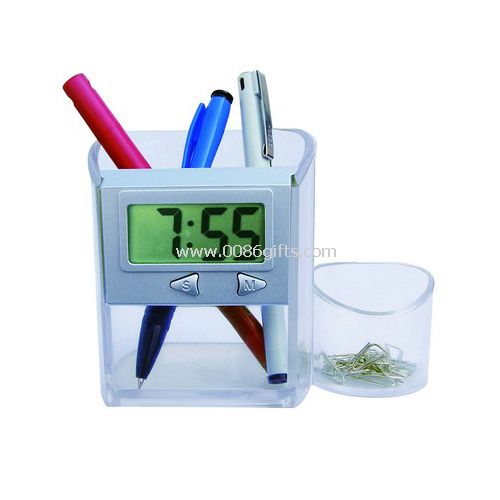 Pen Holder Clock