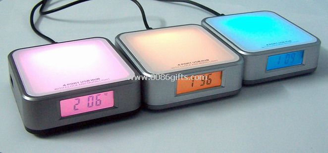 7 colori brillanti calander HUB USB