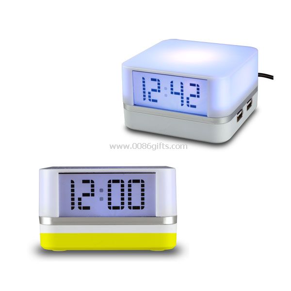 7 colore shinning USB 4 port HUB