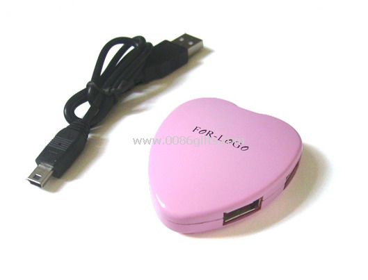 HUB USB a forma di cuore