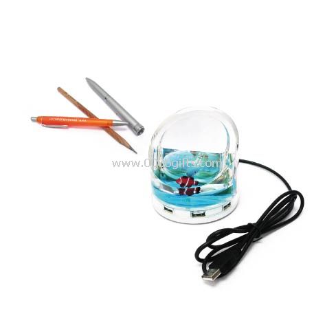 Líquido HUB USB con soporte móvil