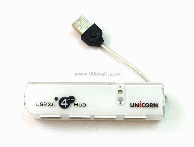 Mini USB 2,0 de 4 puertos