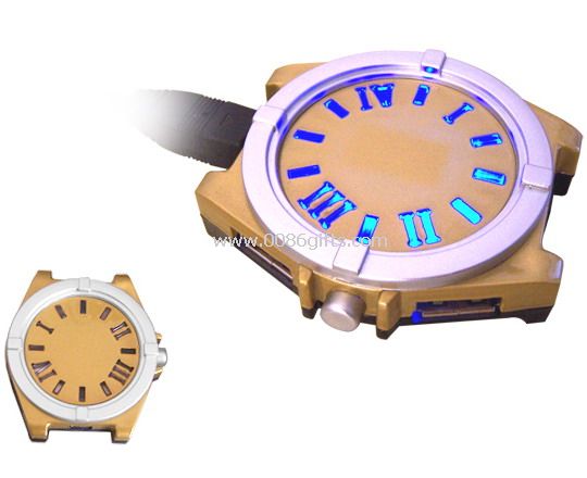 Reloj forma cubo