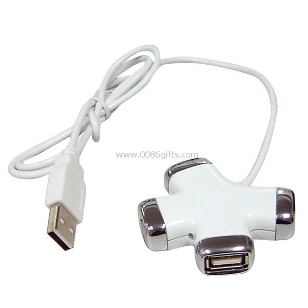 Bianco USB 4 port HUB