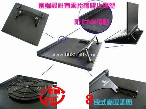 2 fans laptop cooling pad