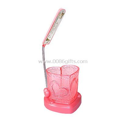 USB light with pen holder