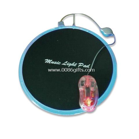 Round shape USB mousepad