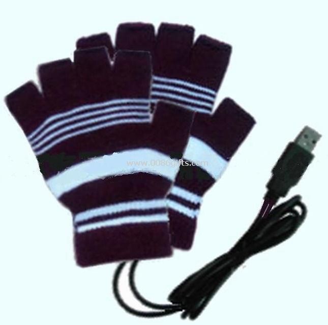 Luva aquecedor USB