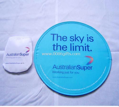 Frisbee pliable publicitaire