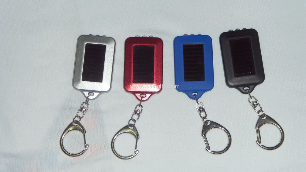 llavero solar luz