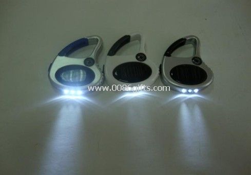 llavero led solar luz