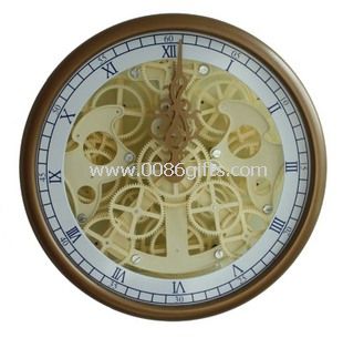 Getriebe-Wanduhr