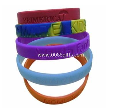 Bracelet Silicone gravé